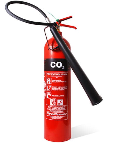 Extincteur CO2 2kg (Dioxyde de Carbone) Classe B