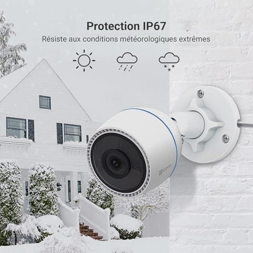 EZVIZ Outpro 2K Caméra Surveillance WiFi Extérieure 3
