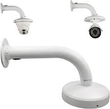 Support télescopique pour Caméra de Surveillance, Intérieur et Extérieur