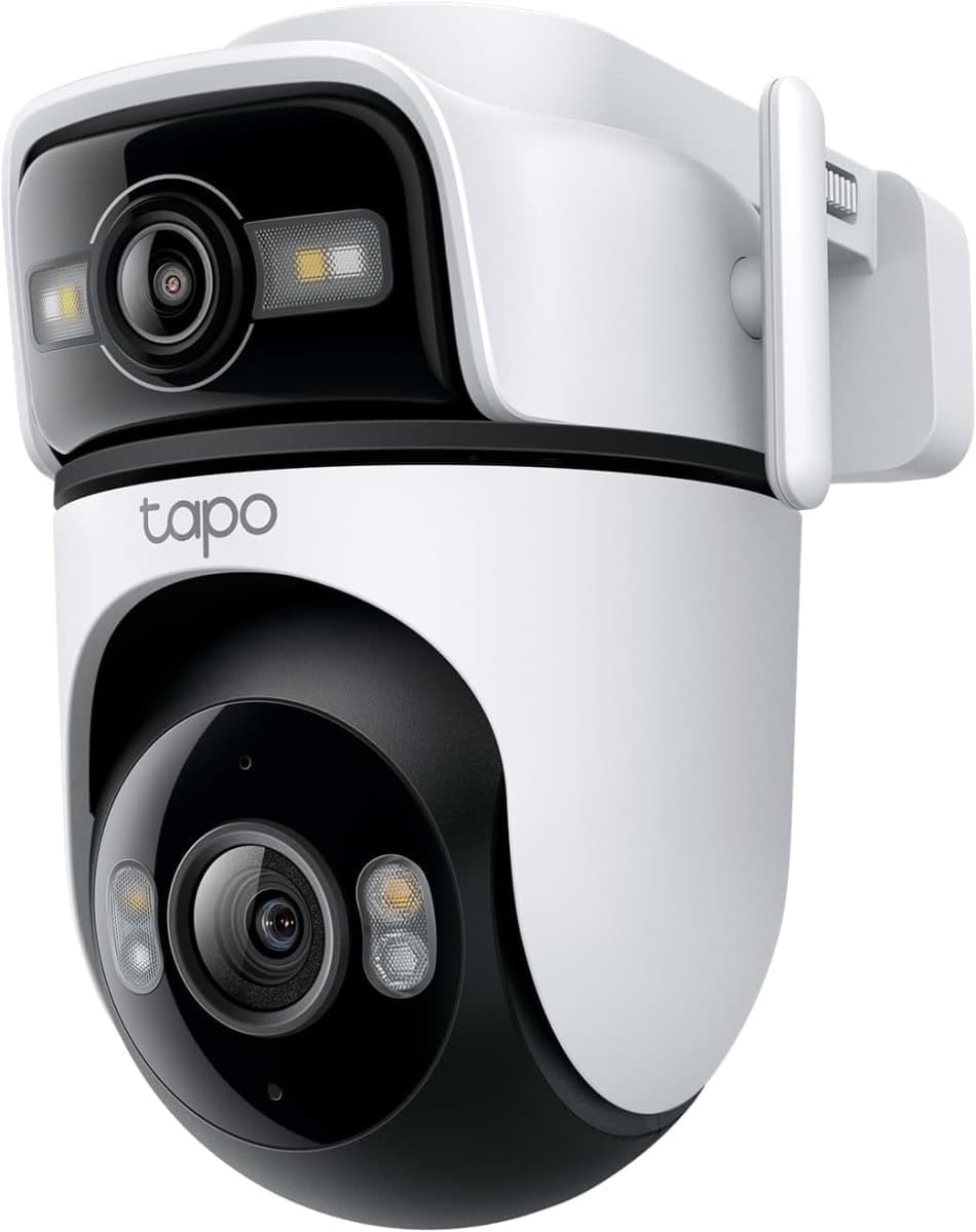 Tapo C545D Caméra Extérieur sans Fil Double Objectif 2K 3MP