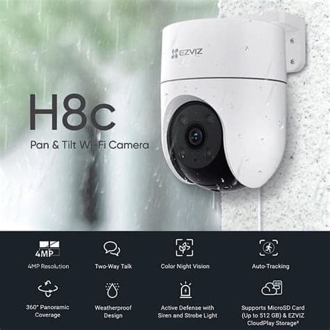 EZVIZ 4K Caméra Surveillance WiFi Intérieure 360 ° 5
