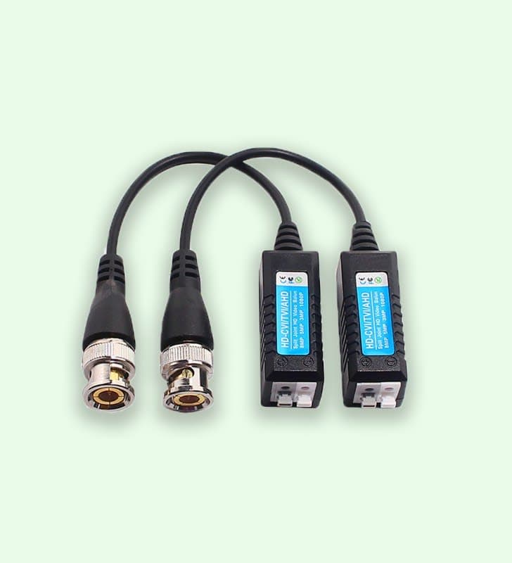 Video balun vidéo passif HD 8 MP 3