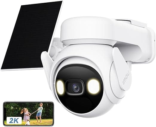 Imou 2K Caméra Surveillance WiFi Exterieure sans Fil Solaire 4