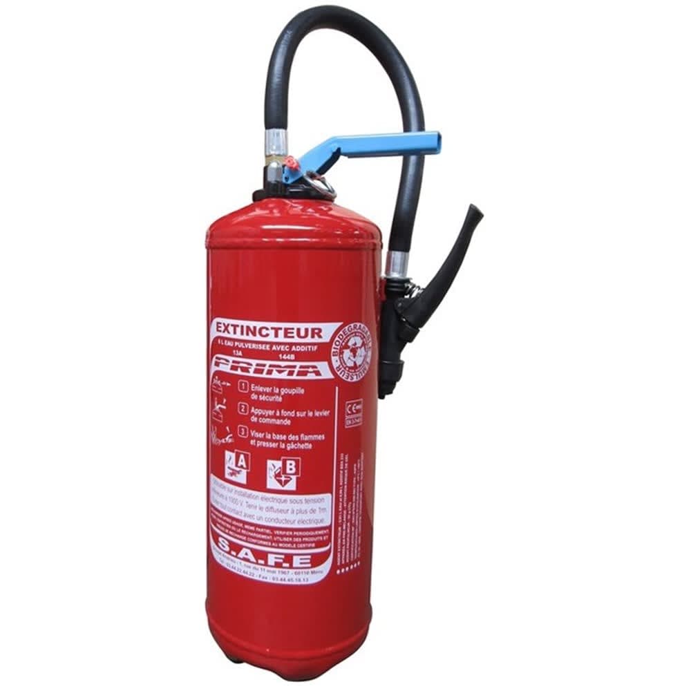 Extincteur 6l Eau+Additif AB Pression Auxiliaire 3