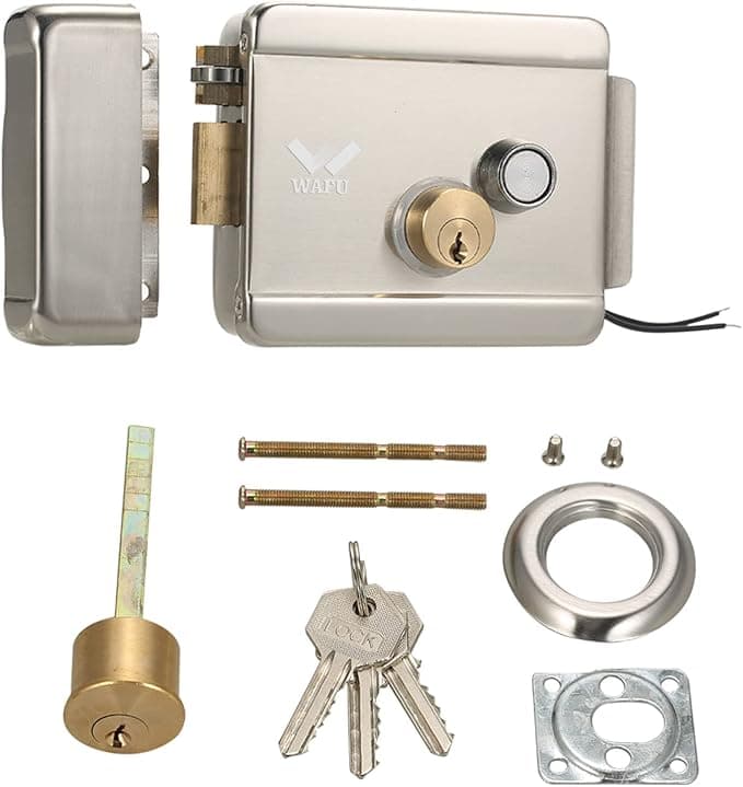 Serrure Electrique Pour Ouverture Automatique De Pour Portail 3